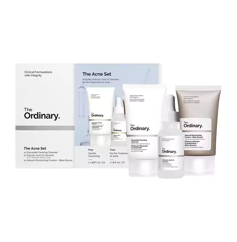 Coffret Cadeau The Ordinary Acne Set