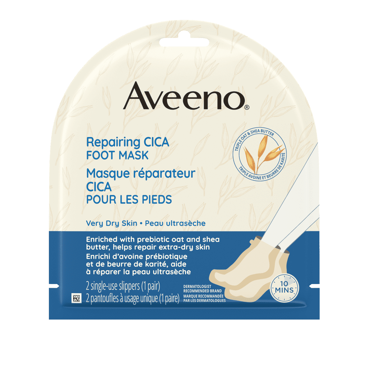 Masque pieds Aveeno