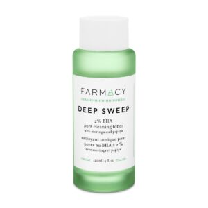 Farmacy deep sweep pore toner 2% BHA exfoliant