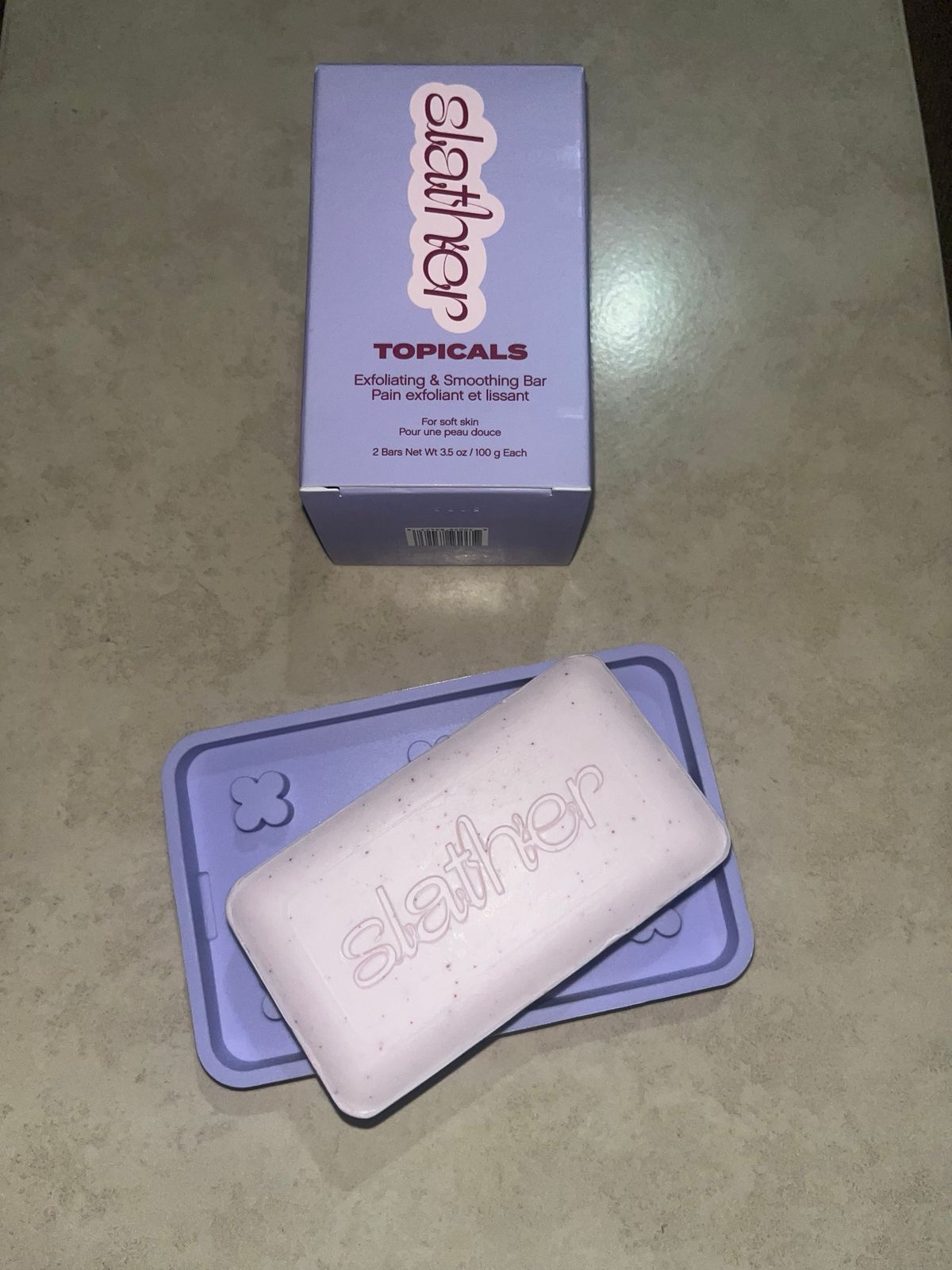 Topicals slather  savon