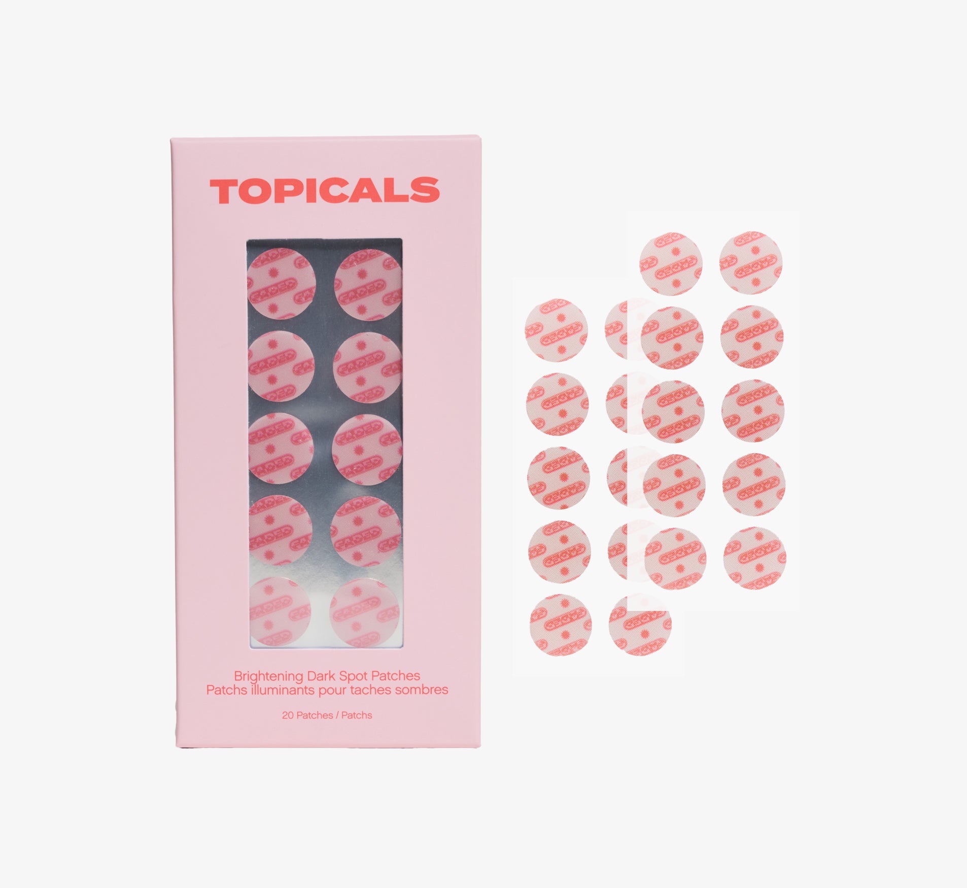 Topicals faded patch boutons