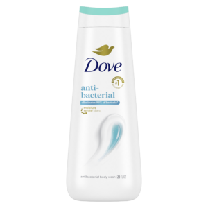 Dove anti bacterial body wash