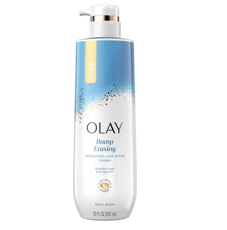Olay bump erasing body wash