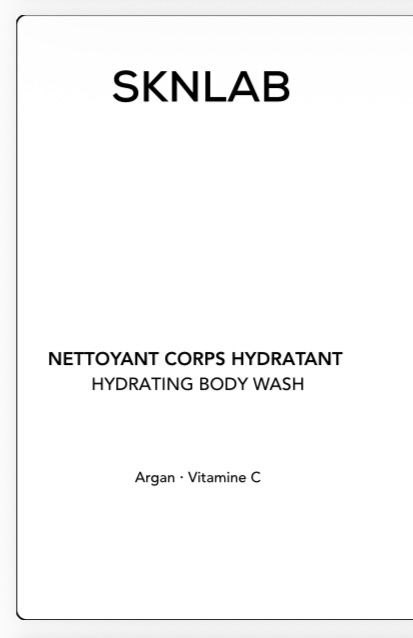 SKNLAB Nettoyant corps hydratant